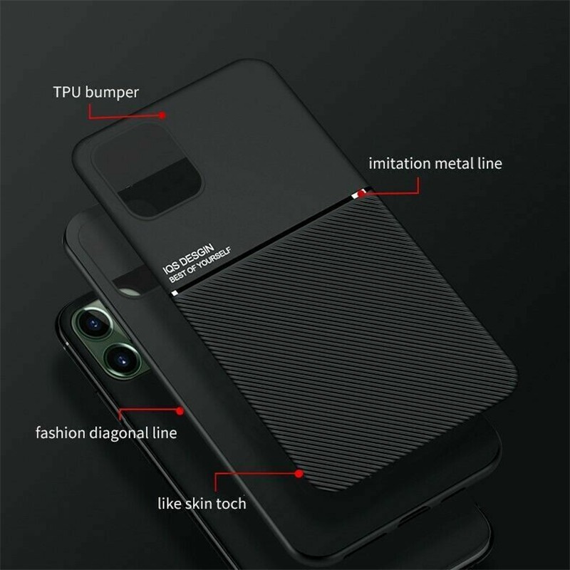 Leather Shockproof Case For iPhone 13 12 11 pro mini Max XR XS SE 7 8 Plus Cover - Image 5