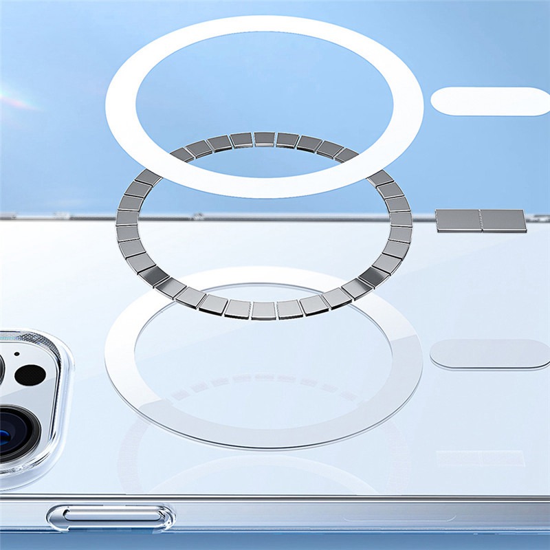 Transparent Magnetic Phone Case for iPhone 13 Pro Max 13pro Wireless Charging Cover For iPhone 12 12 Pro Max Magnet Case - Image 6
