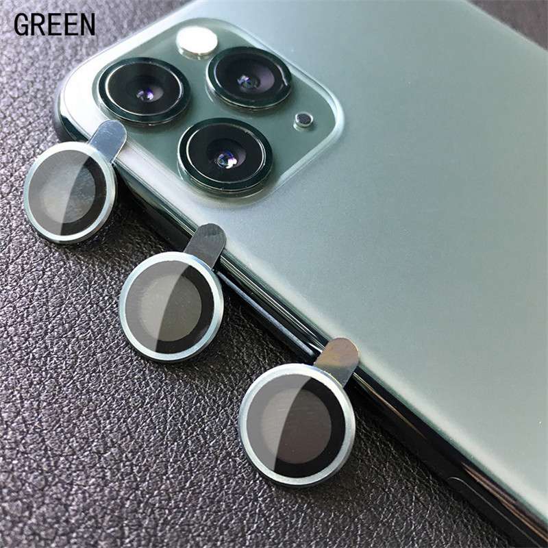For iPhone 13 Pro Max Metal Ring + Tempered Glass Camera Lens Screen Protector - Image 6