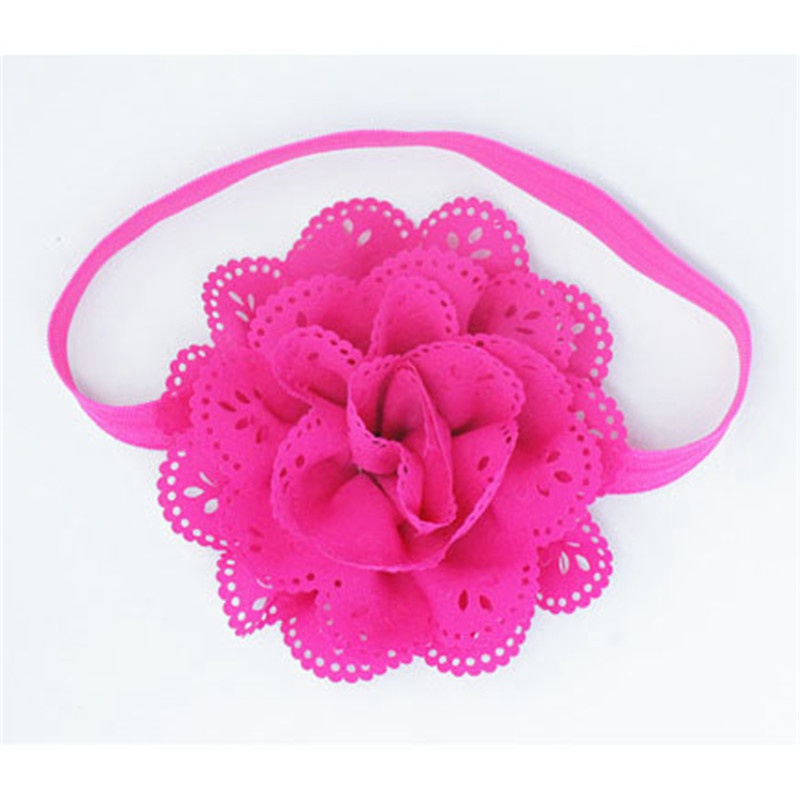Flower Baby Girls Headband Soft Elastic Band Headbands Hair Accessories + Lot - Image 7