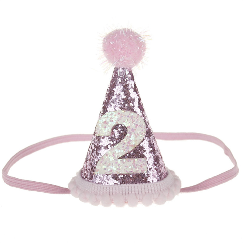 New European and American Children's Hair Accessories Creative Popular Birthday Party Hat Baby Hair Band Shooting Props Princess Headdress - Image 5