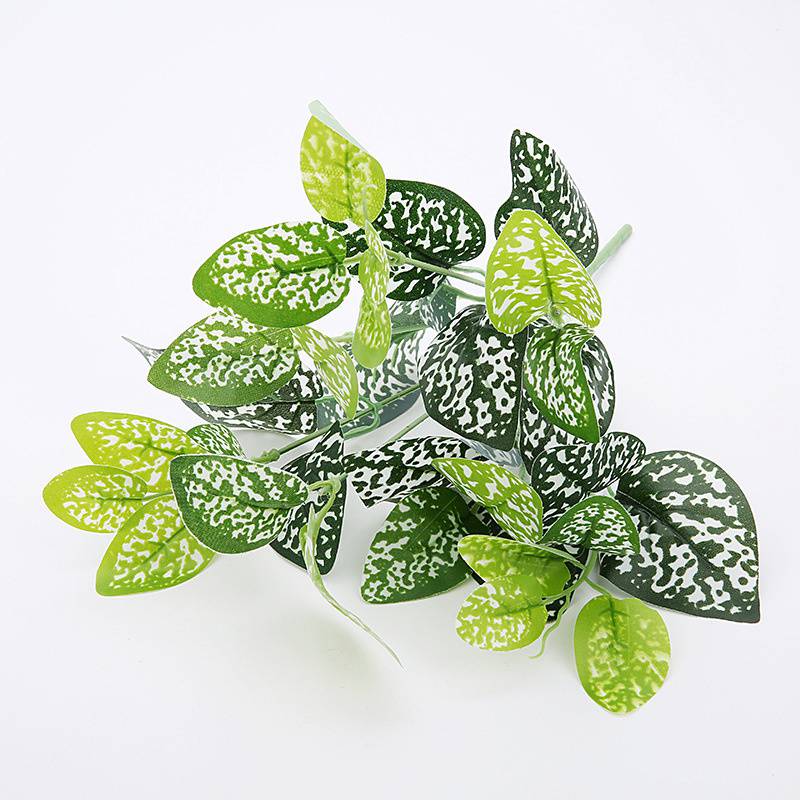 Artificial Plants Green Apple Eyebrow Leaves Flower Arrangement Accessories Simulation Plant Leaf Garden Hotel Decoration Floral - Image 5