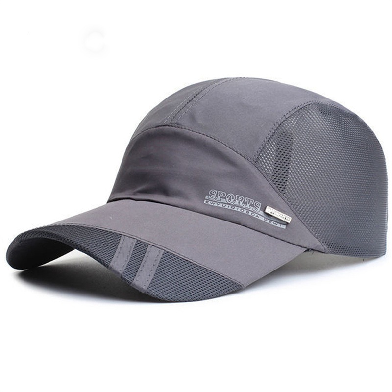 Hat Men's Spring and Summer Lightweight Sun-Poof Peaked Cap Breathable Outdoor Leisure Fishing Sun Protection Baseball Sun Hat - 图片 5