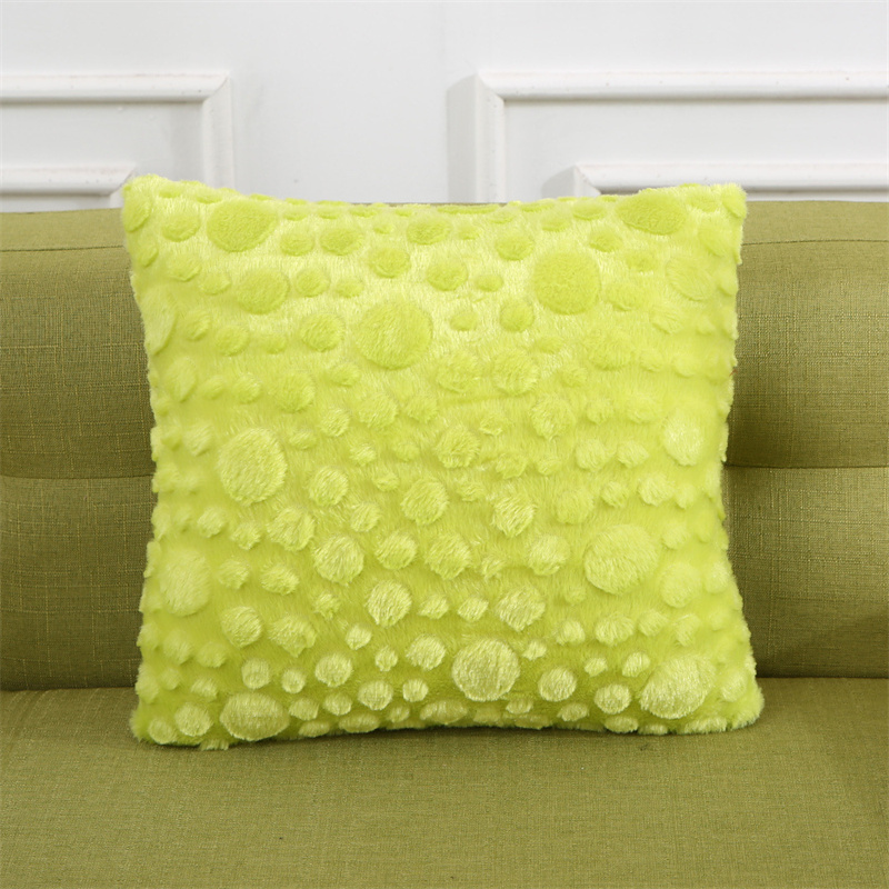 INS Style Short Plush Pillow Model Room Sofa Decorative Pillow Amazon Pillow Cover Wholesale Bedside Supplies - Image 8