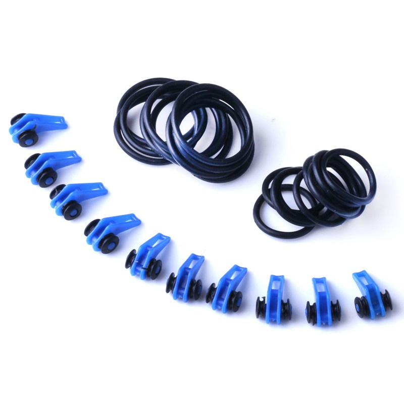 10pcs Fishing Rod Pole Hook Keeper Lure Bait Safety Fishing Holder Tackle tools - Image 4