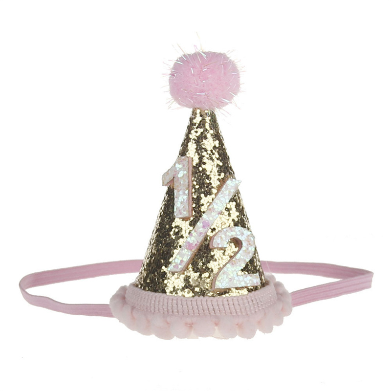 New European and American Children's Hair Accessories Creative Popular Birthday Party Hat Baby Hair Band Shooting Props Princess Headdress - Image 9