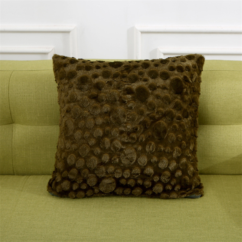 INS Style Short Plush Pillow Model Room Sofa Decorative Pillow Amazon Pillow Cover Wholesale Bedside Supplies - Image 11