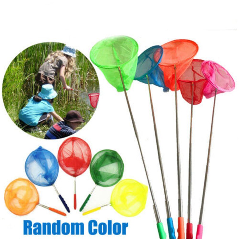 Childrens Kids Extendable Net Telescopic Sea Fishing Bug Butterfly Catcher Mesh