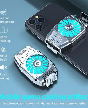 Universal Mini Mobile Phone Cooling Fan Radiator Turbo Hurricane Game Cooler Cell Phone Cool Heat Sink For IPhone/Samsung/Xiaomi
