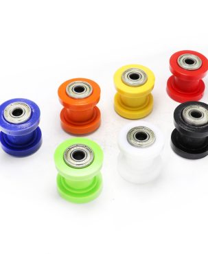 8mm/10mm Bearings Drive Chain Pulley Roller Slider Tensioner Wheel Guide For Motorized Pit Bike Motorcycle MTB Road Bike Cycling