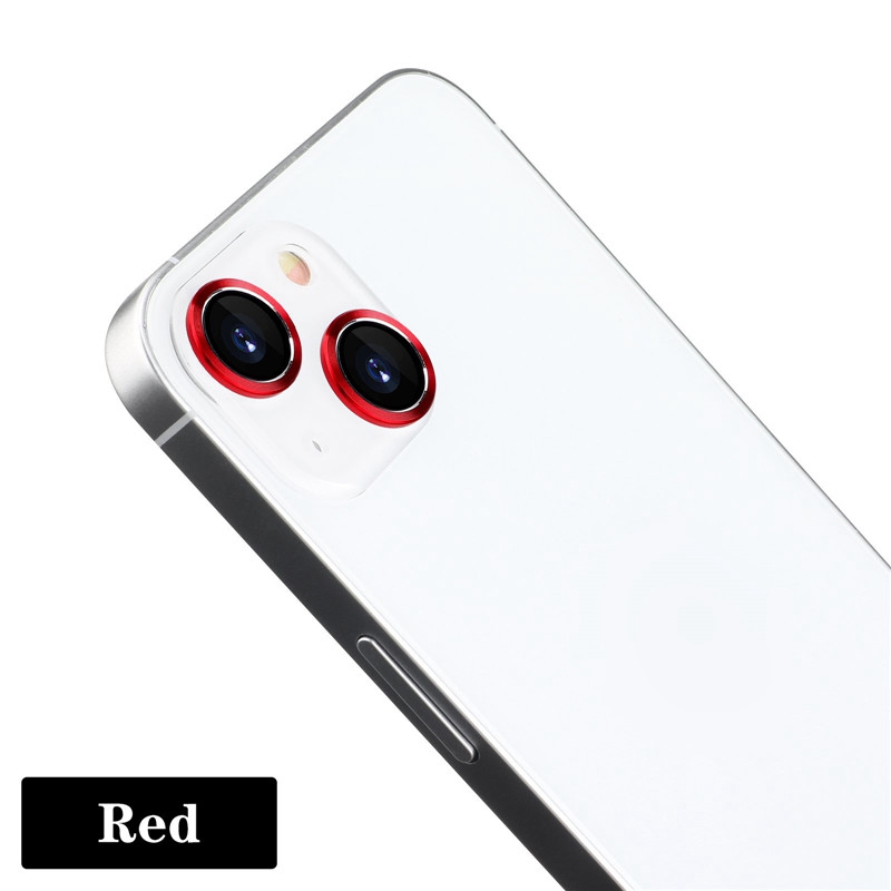 For iPhone 13 Pro Max Metal Ring + Tempered Glass Camera Lens Screen Protector - Image 7