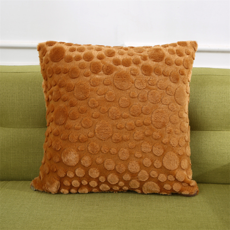 INS Style Short Plush Pillow Model Room Sofa Decorative Pillow Amazon Pillow Cover Wholesale Bedside Supplies - Image 13