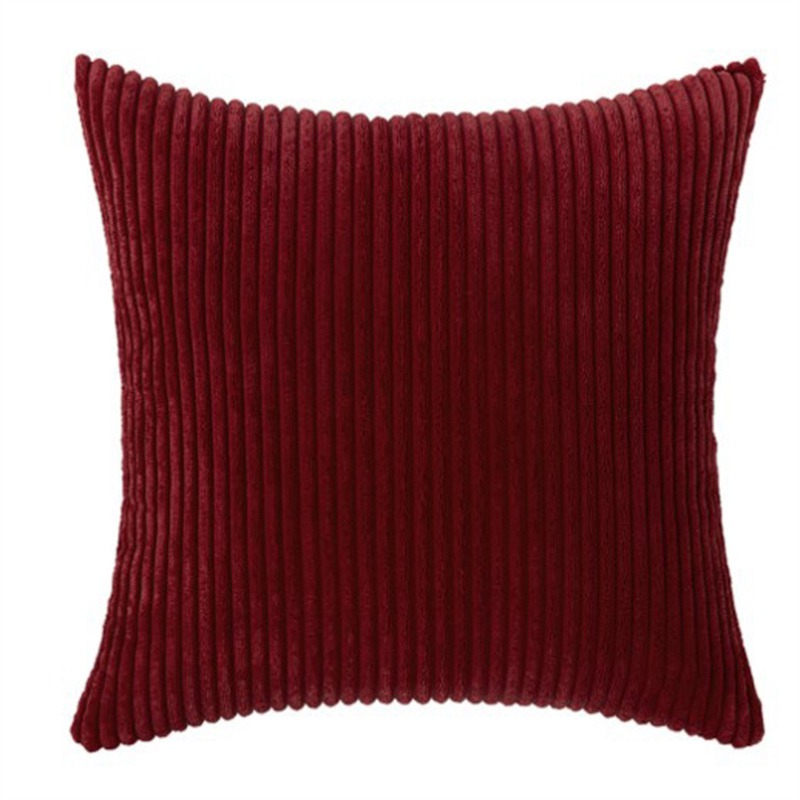 Plush Velvet Square Cushion Cover Corduroy Winter Pillow Case Sofa Home Decor - Image 16