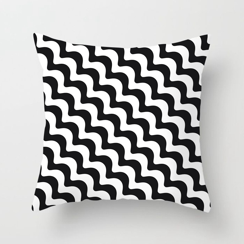 2024shopee Popular Household Supplies Sofa Pillow Cases Modern Minimalist Geometric Abstract Throw Pillowcase Cushion Cover - Image 16