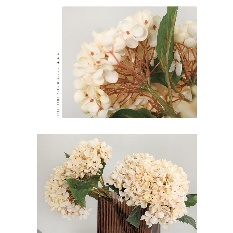 ARTIFICIAL FLOWERS FAUX SILK HYDRANGEA FAKE FLORAL PLANT WEDDING PARTY DECOR - Image 18