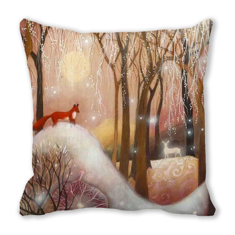 45x45cm Rabbit Elk Christmas Pillowcase Merry Christmas Decor for Home Cristmas Xmas Gift Navidad Noel 2024 Happy New Year 2025 - Image 19