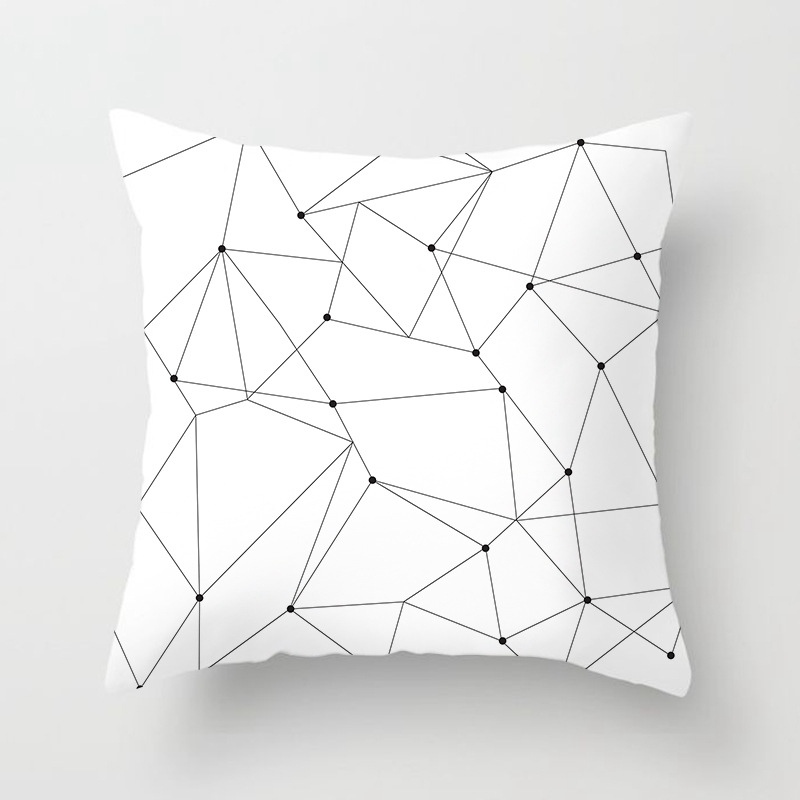 2024shopee Popular Household Supplies Sofa Pillow Cases Modern Minimalist Geometric Abstract Throw Pillowcase Cushion Cover - Image 22