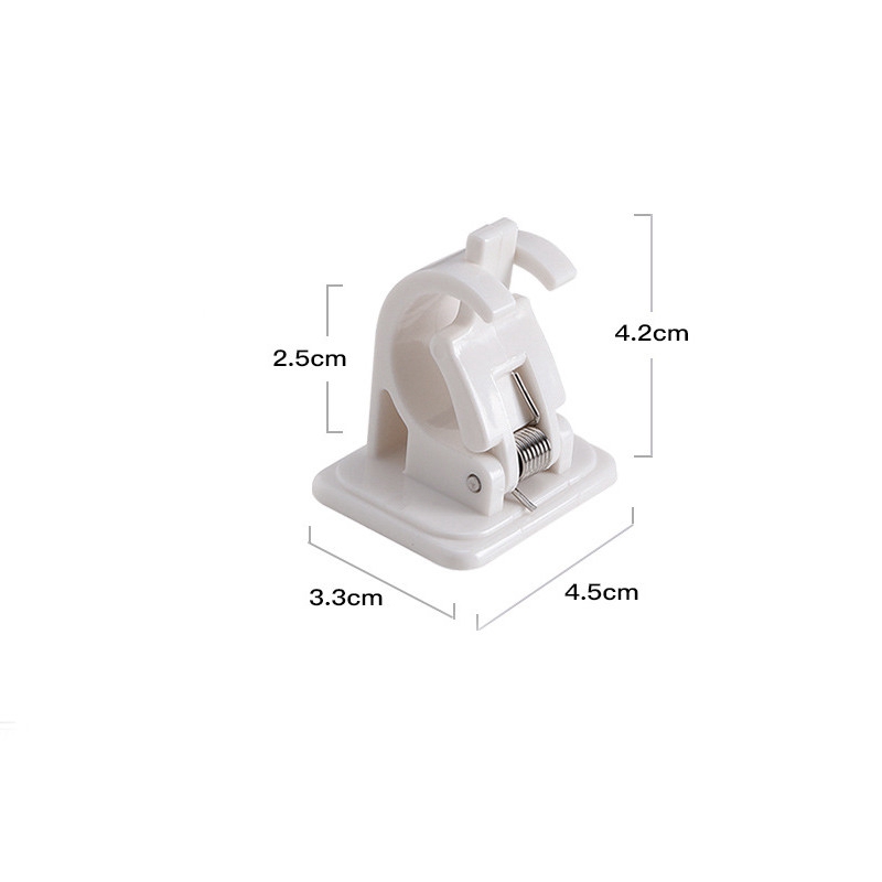 2pcs Wall Mounted Fishing Rod Racks Storage Clips Clamps Holder Rack Organiz - Image 3