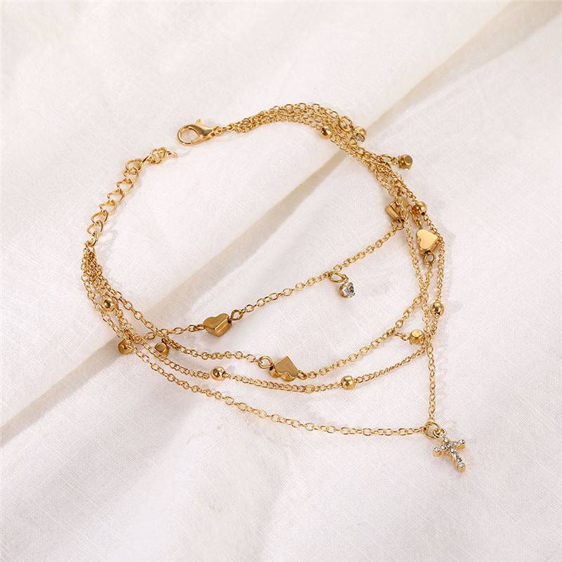 Bohemia Chain Anklets for Women Foot Accessories 2024 Summer Beach Barefoot Sandals Bracelet ankle on the leg Female - 图片 3