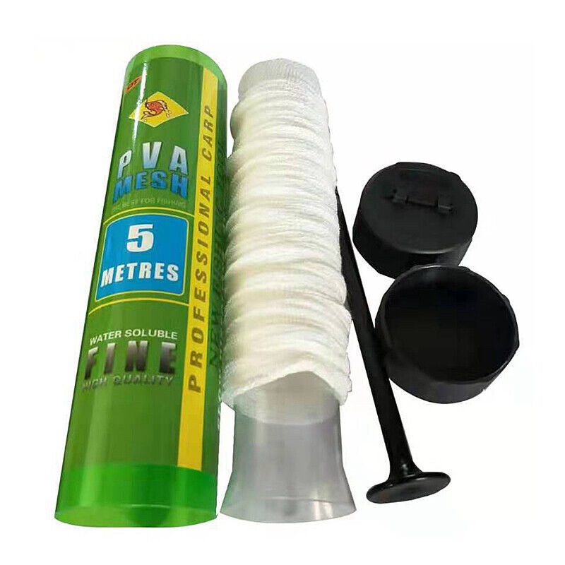 18/25/37/44 PVA Wide Mesh Stocking Plunger Free Tube For Carp Fishing Outdoor ` - Image 4
