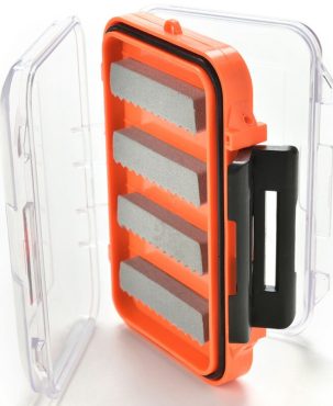 Double Sides Waterproof Pocket Fly Fishing Box Slid Foam Insert Hold  Flies^JY