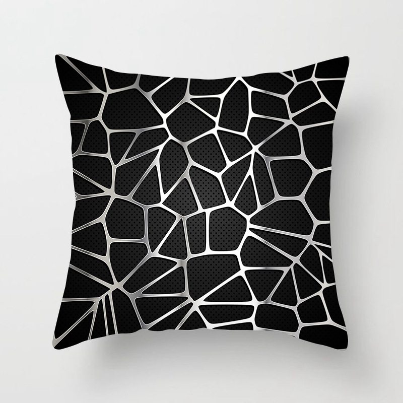 2024shopee Popular Household Supplies Sofa Pillow Cases Modern Minimalist Geometric Abstract Throw Pillowcase Cushion Cover - Image 27