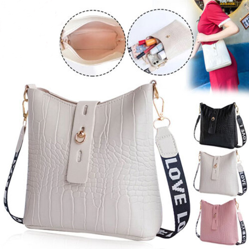 Ladies Cross Body Messenger Bag Women Shoulder Over Bags Faux Leather Handbags - 图片 10