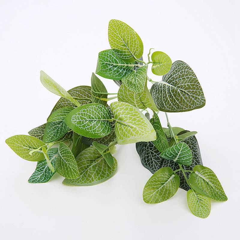 Artificial Plants Green Apple Eyebrow Leaves Flower Arrangement Accessories Simulation Plant Leaf Garden Hotel Decoration Floral - Image 14