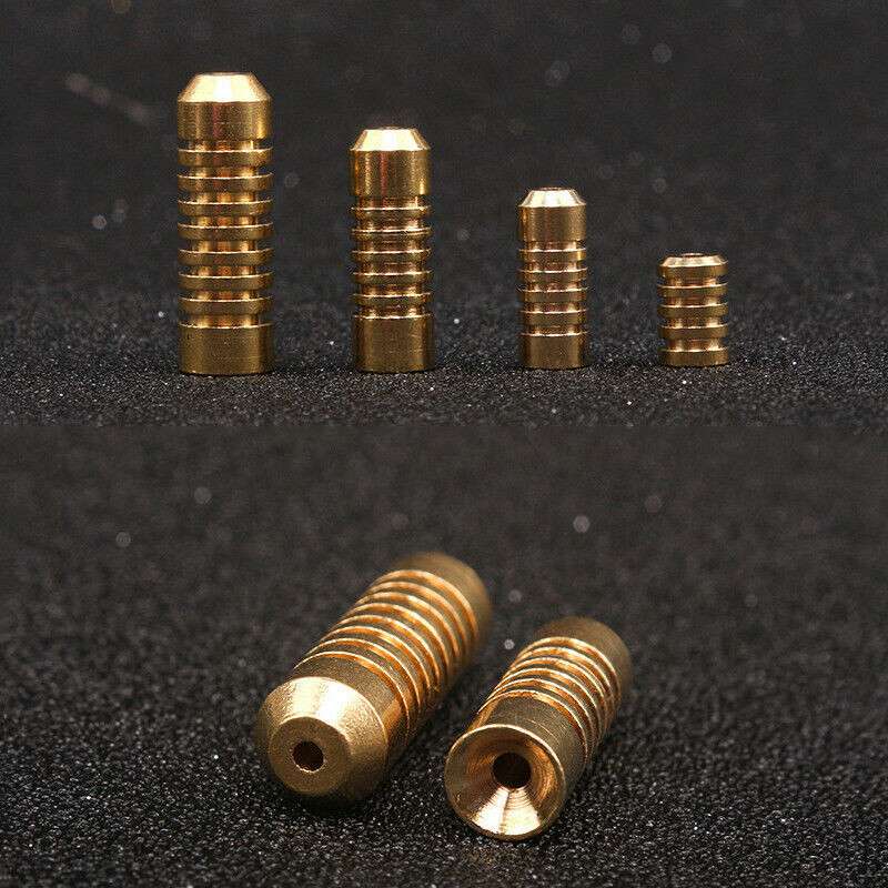 10Pcs Fishing Bullet Weights Stainless Brass Slip Sinker For Fishing - Image 5