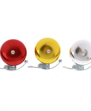 Metal Bell Ring Loud Sound One Touch Classic Handlebar Cycling Bike Horn
