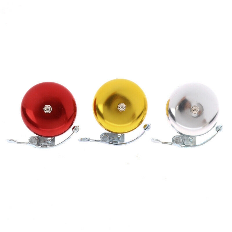 Metal Bell Ring Loud Sound One Touch Classic Handlebar Cycling Bike Horn