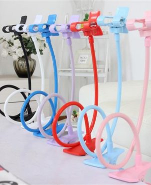 Flexible Lazy Bracket Mobile Phone Stand Holder Car Bed Desk For iPhone Samsung