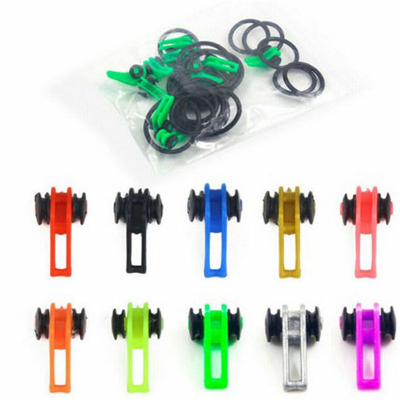 10pcs Fishing Rod Pole Hook Keeper Lure Bait Safety Fishing Holder Tackle tools