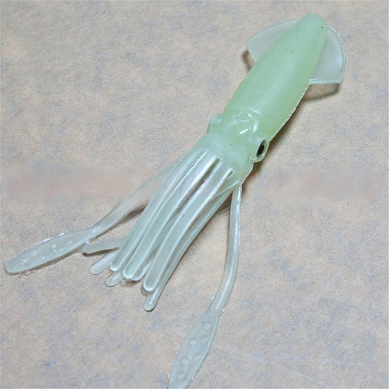 Popular 1 x Sniper Glow Soft Plastic Squid Skirt Fishing Lure - Luminous - Image 3