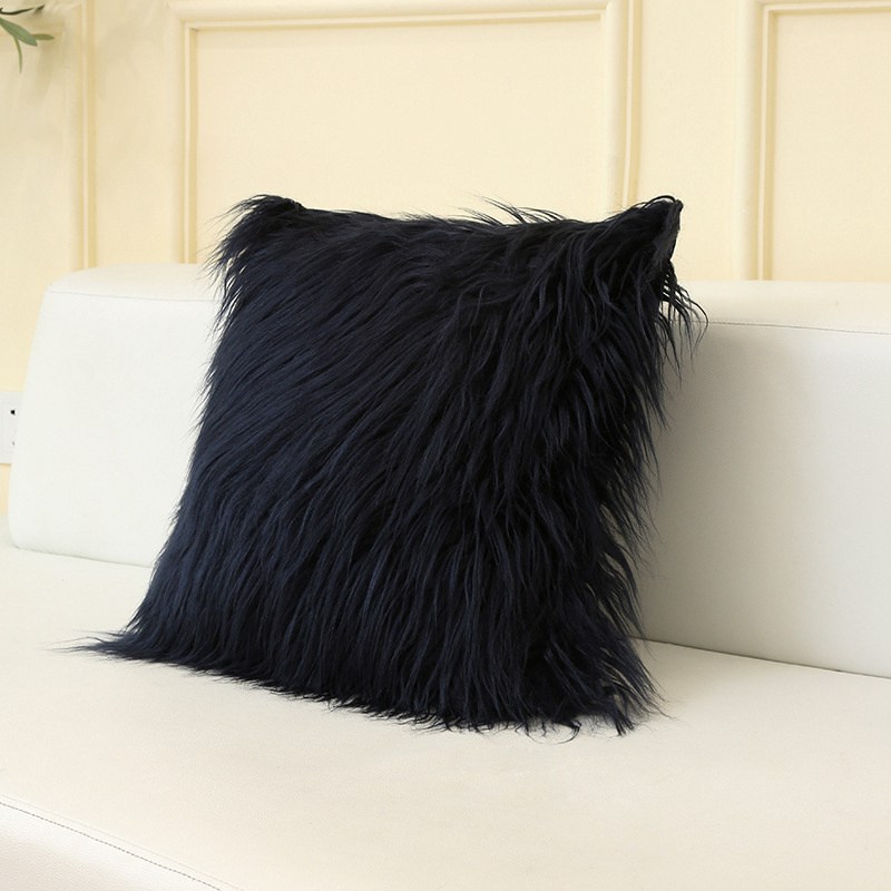 Soft Fur Plush Cushion Cover Home Decor Pillow Covers Living Room Bedroom Sofa Decorative pillowcase 43x43cm shaggy fluffy cover - Image 7