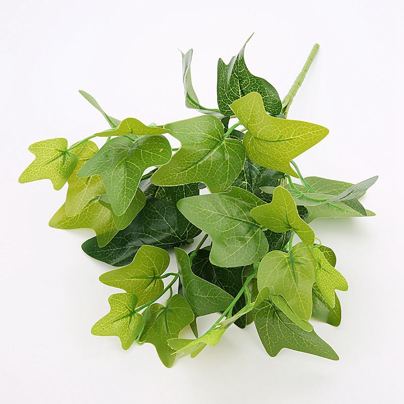 Artificial Plants Green Apple Eyebrow Leaves Flower Arrangement Accessories Simulation Plant Leaf Garden Hotel Decoration Floral - Image 16