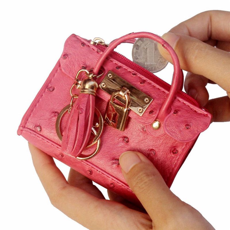 Super mini Fashion handbags model Coin purses Ladies Key zero wallet key case - 图片 12