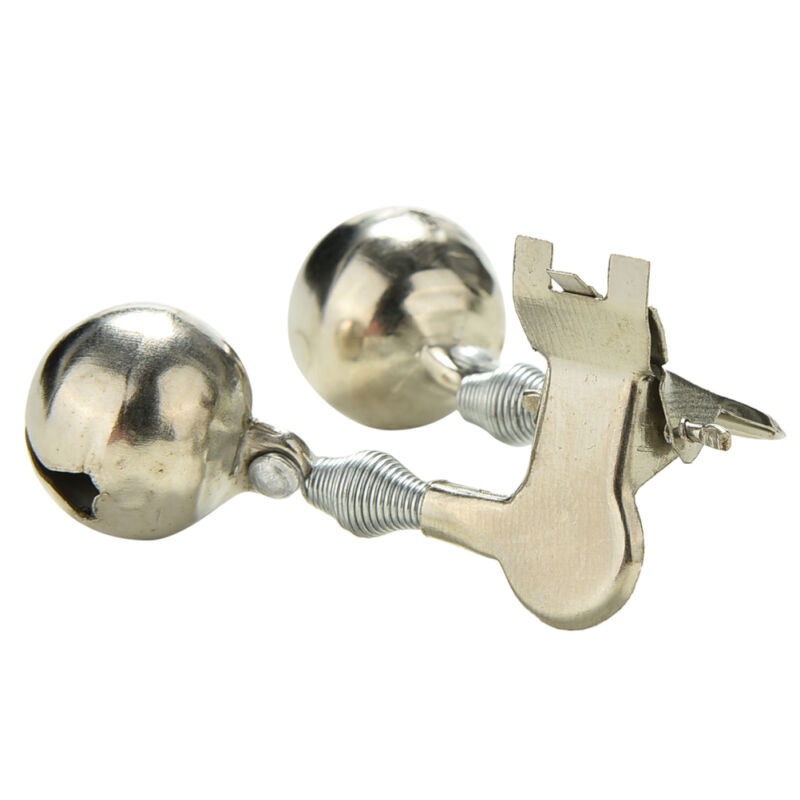 10 PCS Twin Bells Bite Alarm Clip-on for Fishing Rod Outdoor Hot - Image 5