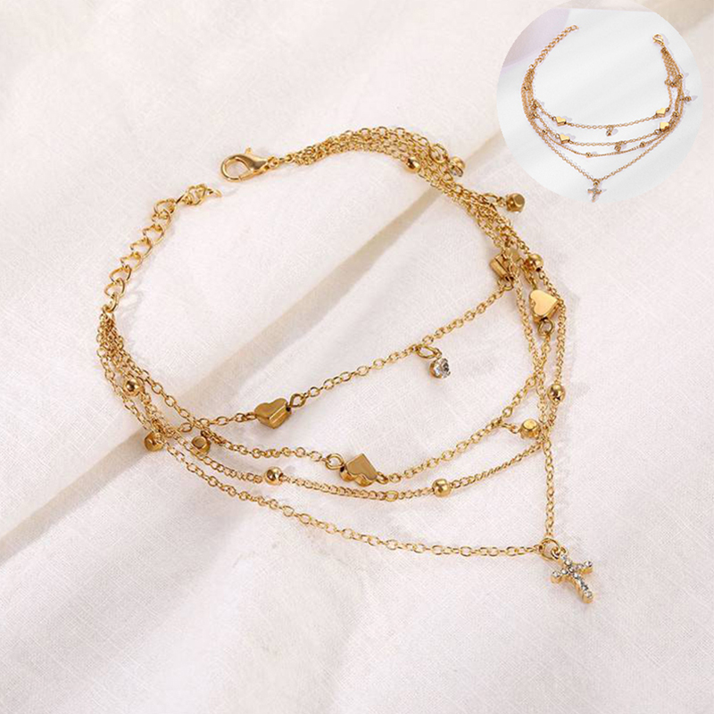 Bohemia Chain Anklets for Women Foot Accessories 2024 Summer Beach Barefoot Sandals Bracelet ankle on the leg Female - 图片 7