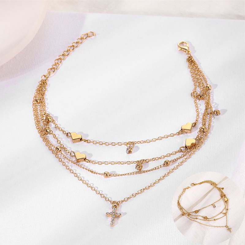 Bohemia Chain Anklets for Women Foot Accessories 2024 Summer Beach Barefoot Sandals Bracelet ankle on the leg Female - 图片 8