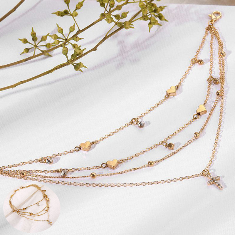 Bohemia Chain Anklets for Women Foot Accessories 2024 Summer Beach Barefoot Sandals Bracelet ankle on the leg Female - 图片 11