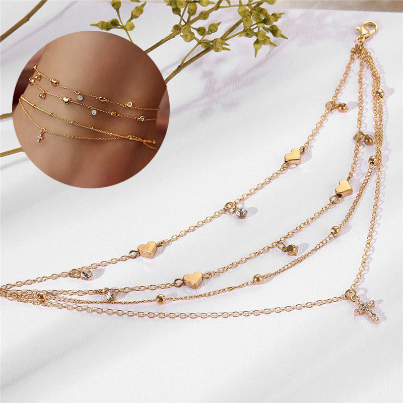 Bohemia Chain Anklets for Women Foot Accessories 2024 Summer Beach Barefoot Sandals Bracelet ankle on the leg Female - 图片 14