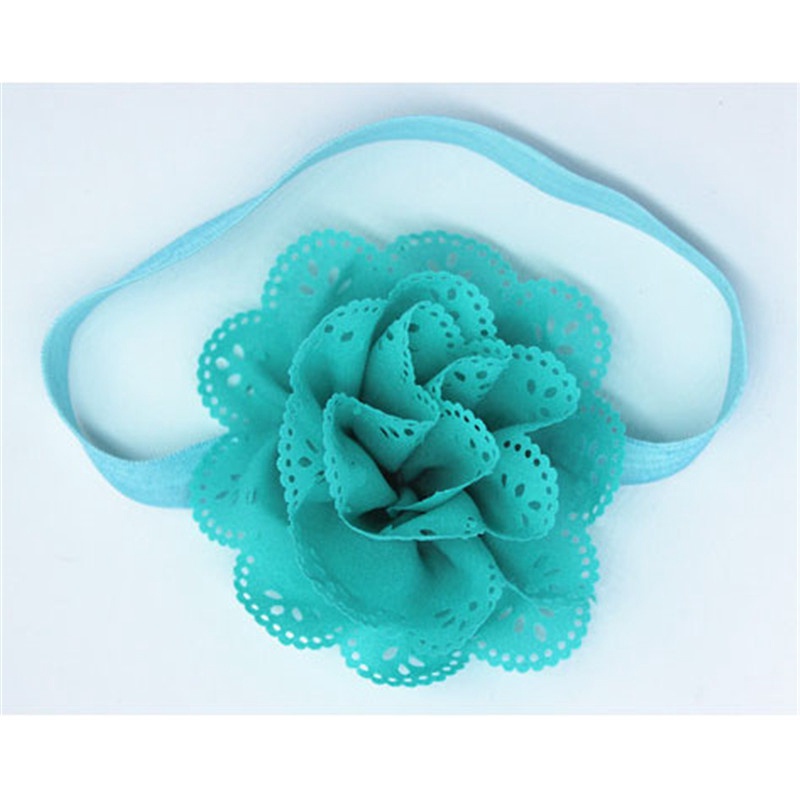 Flower Baby Girls Headband Soft Elastic Band Headbands Hair Accessories + Lot - Image 25