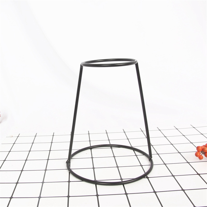Retro Iron Line Table Flowers Vase Pot Ornament Metal Plant Holder Nordic Styles Flower Vase Home Garden Decorations Wedding - 图片 16