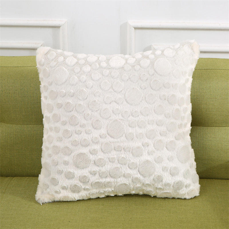 INS Style Short Plush Pillow Model Room Sofa Decorative Pillow Amazon Pillow Cover Wholesale Bedside Supplies - Image 22