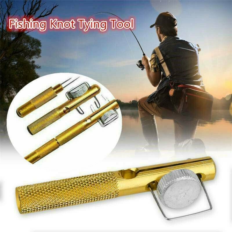 Fishing Hooks Tier Knots Tie Loop Tyer Kit Manual Fish Wire Knots Tool
