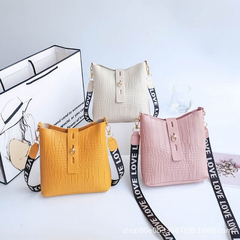 Ladies Cross Body Messenger Bag Women Shoulder Over Bags Faux Leather Handbags - 图片 8