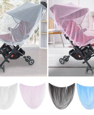 Baby Stroller Pushchair Mosquito Insect Shield Net Safe Infants Protection Mesh Stroller Accessories Mosquito Net 150cm
