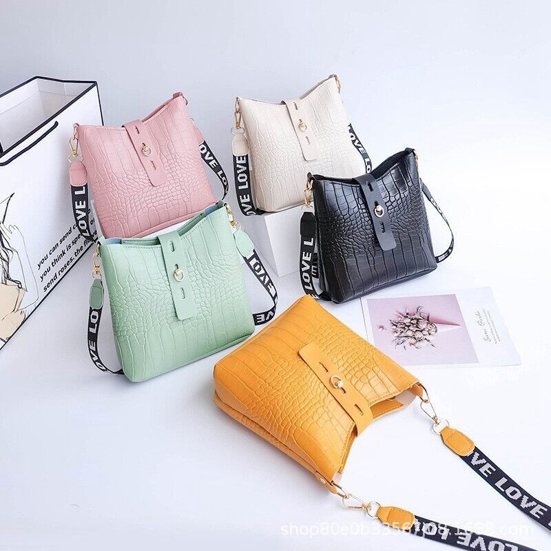Ladies Cross Body Messenger Bag Women Shoulder Over Bags Faux Leather Handbags - 图片 9