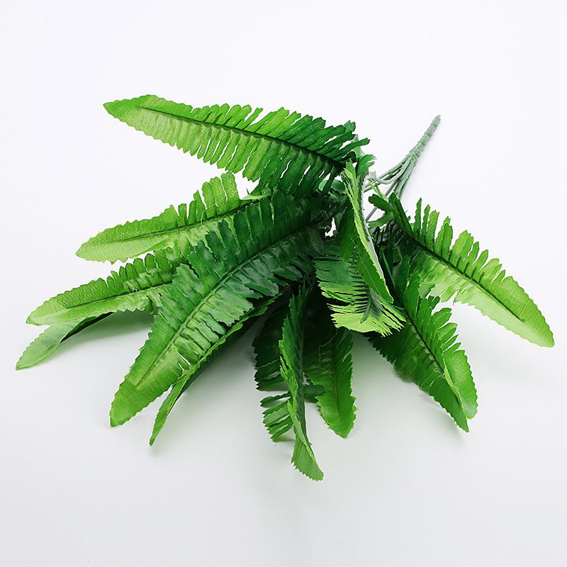 Artificial Plants Green Apple Eyebrow Leaves Flower Arrangement Accessories Simulation Plant Leaf Garden Hotel Decoration Floral - Image 19